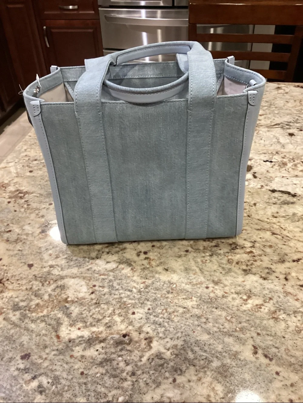 KATE SPADE SMALL DENIM TOTE